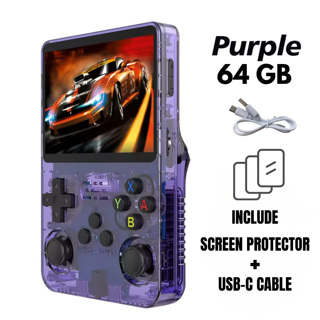 Portable retro console with 15,000 games